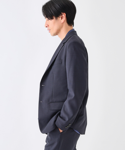 EDIFICE(エディフィス)の「”吸汗&速乾機能” EVALET メッシュ 2ボタン ジャケット(テーラードジャケット・メンズ・ベージュ/ネイビー/ブラック/チャコールグレー・X-SMALL/SMALL/MEDIUM/LARGE/X-LARGE)」の20枚目の写真