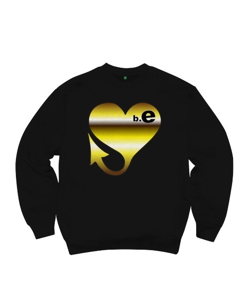 b.Eautiful x Sara Yukiko Mon — бандажный crewneck свитшот b.e Bad