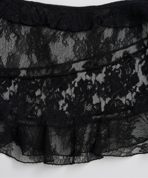 PRANK PROJECT(プランクプロジェクト)の「【2026Summer Pre-Order】レースラップスカート / Lace Wrap Skirt(スカート・レディース・ホワイト/ブラック・FREE)」の18枚目の写真