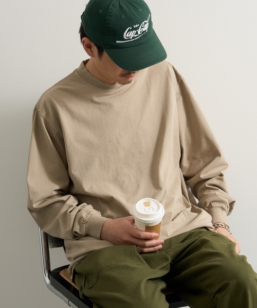 SHAKA WeAR(シャカウェア)の「【SHAKA WEAR】7.5 oz ガーメントダイ ロングスリーブTシャツ SHGDLS MURS(Tシャツ/カットソー・メンズ・モカ/オートミール/ライトイエロー/ブラック/ホワイト/チャコールグレー・L/XL/S/M/2XL)」の5枚目の写真