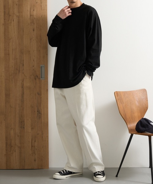 SHAKA WeAR(シャカウェア)の「【SHAKA WEAR】7.5 oz ガーメントダイ ロングスリーブTシャツ SHGDLS MURS(Tシャツ/カットソー・メンズ・モカ/オートミール/ライトイエロー/ブラック/ホワイト/チャコールグレー・L/XL/S/M/2XL)」の20枚目の写真