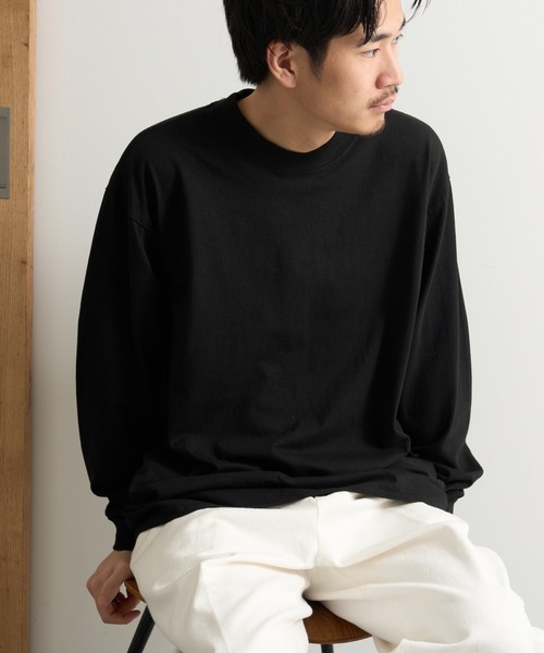 SHAKA WeAR(シャカウェア)の「【SHAKA WEAR】7.5 oz ガーメントダイ ロングスリーブTシャツ SHGDLS MURS(Tシャツ/カットソー・メンズ・モカ/オートミール/ライトイエロー/ブラック/ホワイト/チャコールグレー・L/XL/S/M/2XL)」の19枚目の写真