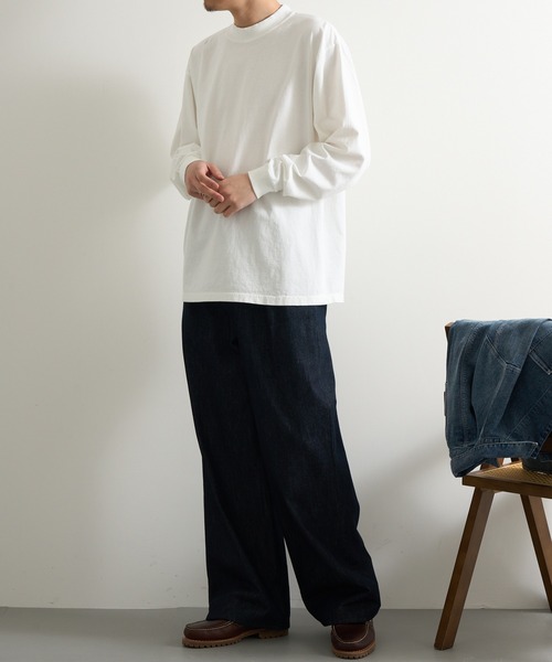SHAKA WeAR(シャカウェア)の「【SHAKA WEAR】7.5 oz ガーメントダイ ロングスリーブTシャツ SHGDLS MURS(Tシャツ/カットソー・メンズ・モカ/オートミール/ライトイエロー/ブラック/ホワイト/チャコールグレー・L/XL/S/M/2XL)」の15枚目の写真