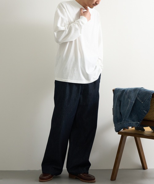 SHAKA WeAR(シャカウェア)の「【SHAKA WEAR】7.5 oz ガーメントダイ ロングスリーブTシャツ SHGDLS MURS(Tシャツ/カットソー・メンズ・モカ/オートミール/ライトイエロー/ブラック/ホワイト/チャコールグレー・L/XL/S/M/2XL)」の16枚目の写真