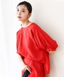 袖 ボリューム」に該当するレッド/赤色系のファッション通販 - ZOZOTOWN