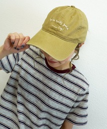 gossara（ゴサラ）の「【夏コーデにぴったり】手書き風ロゴCAP（キャップ）」