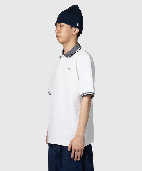 Chocolate Jesus (チョコレートジーザス )の「CJ POLO(ポロシャツ・メンズ・ブラック/ホワイト/グレー・LARGE/X-LARGE/MEDIUM)」の4枚目の写真