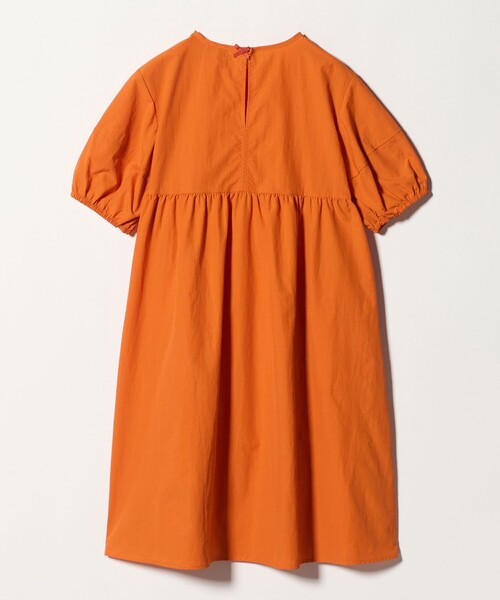 green label relaxing（グリーンレーベルリラクシング）の「バックリボン タッサー ワンピース / キッズ 140cm-160cm（ワンピース・キッズ・ブラック/ライラック/オレンジ・160cm/140cm/150cm）」の10枚目の写真