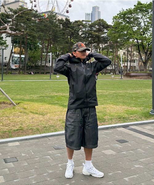ANOLORCODE(アノローコード)の「カーペンター ハーフデニムパンツ(生地)(その他パンツ・レディース・その他・LARGE/MEDIUM/SMALL)」の20枚目の写真