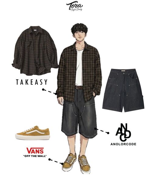 ANOLORCODE(アノローコード)の「カーペンター ハーフデニムパンツ(生地)(その他パンツ・レディース・その他・LARGE/MEDIUM/SMALL)」の21枚目の写真