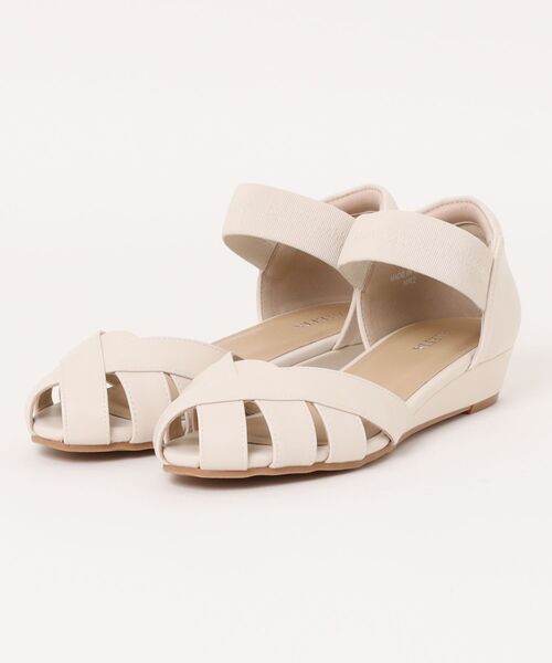 ALETTA(アレッタ)の「ALETTA-アレッタ- 究極のプレーンサンダル -編み込みメッシュ-(サンダル・レディース・キャメル/グレー/アイボリー/ブラック・M/L/S/LL)」の19枚目の写真