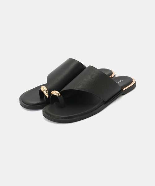 MOHI(モヒ)の「《WEB+一部店舗限定》MOHI/モヒ RING ASYMME サンダル(サンダル・レディース・ブラウン/ブラック・23.5cm/24.5cm/22.5cm)」の12枚目の写真