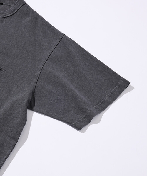 schott（ショット）の「Schott/ショット 別注 バック 刺繍デザイン Tシャツ/ヴィンテージライク（Tシャツ/カットソー・メンズ・ブラック系その他/ブラック系その他3/ブラック系その他2・MEDIUM/LARGE/X-LARGE）」の9枚目の写真