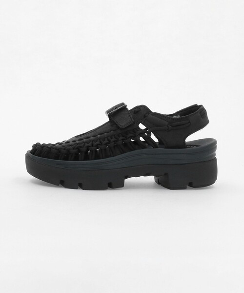 KEEN(キーン)の「<KEEN>ユニーク ピーエルティー メリージェーン サンダル(サンダル・レディース・ブラック/オフホワイト/シルバー・24cm/23cm/25cm)」の9枚目の写真