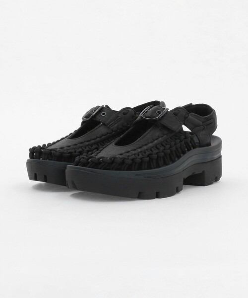 KEEN(キーン)の「<KEEN>ユニーク ピーエルティー メリージェーン サンダル(サンダル・レディース・ブラック/オフホワイト/シルバー・24cm/23cm/25cm)」の10枚目の写真