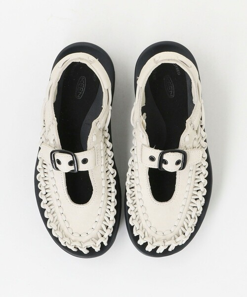 KEEN(キーン)の「<KEEN>ユニーク ピーエルティー メリージェーン サンダル(サンダル・レディース・ブラック/オフホワイト/シルバー・24cm/23cm/25cm)」の19枚目の写真