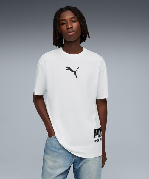 PUMA プーマ メンズ プーマ スポーツ リラックスド グラフィック 半袖
