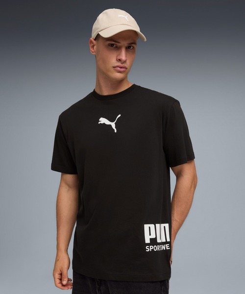 PUMA プーマ メンズ プーマ スポーツ リラックスド グラフィック 半袖