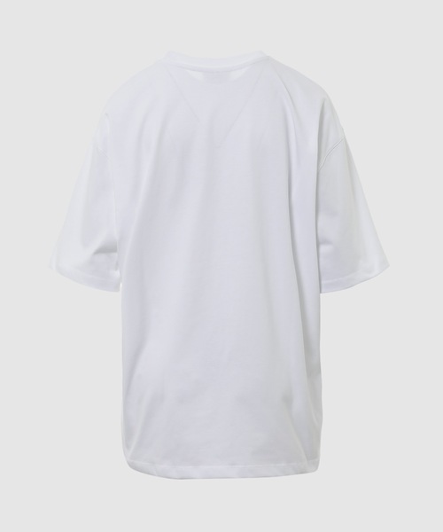 GANNI（ガニー）の「Heavy cotton Jersey Relaxed Fit Ganni EMB（Tシャツ/カットソー・レディース・ホワイト・M/S/XS/L）」の2枚目の写真