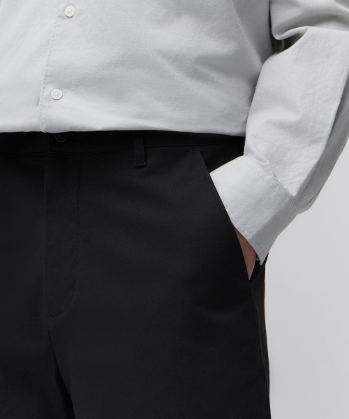 MUSINSA STANDARD（ムシンサスタンダード）の「[シティワーカーズ] コットンショーツ [ブラック]（その他パンツ・メンズ・その他・34/33/32/31/30/29/27/26/42/40/38/36/28）」の5枚目の写真