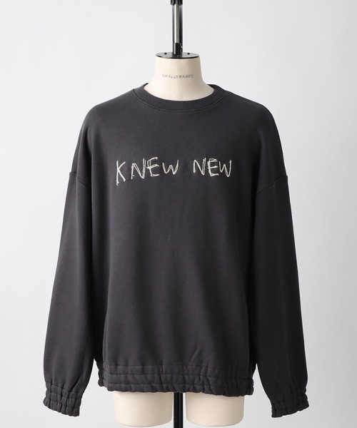SHINYAKOZUKA(シンヤコヅカ)の「KNEW NEW (HOME CREW)(その他トップス・メンズ・チャコール・SMALL/MEDIUM)」の1枚目の写真