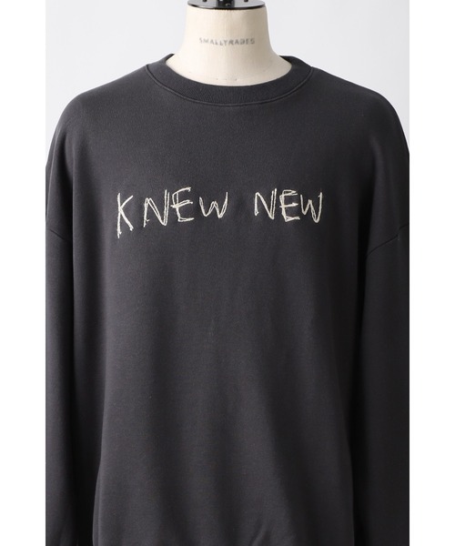 SHINYAKOZUKA(シンヤコヅカ)の「KNEW NEW (HOME CREW)(その他トップス・メンズ・チャコール・SMALL/MEDIUM)」の5枚目の写真
