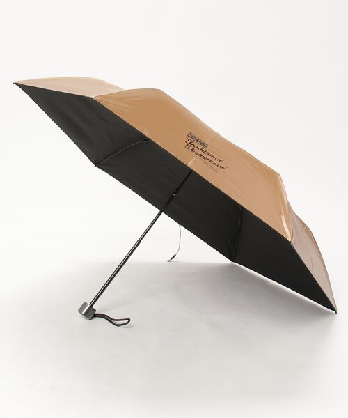 Traditional Weatherwear（トラディショナルウェザーウェア）の「Traditional Weatherwear / トラディショナル ウェザーウェア：LIGHT WEIGHT UMBRELLA：A251SLGGO0332PF[ANN]（折りたたみ傘・レディース・シルバー/ゴールド・FREE）」の2枚目の写真