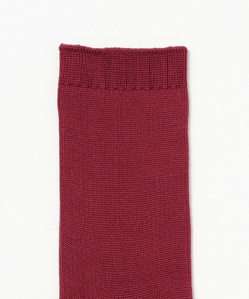 Ray BEAMS(レイビームス)の「リブ ソックス(0692CL)(ソックス/靴下・レディース・ワイン/ライトブルー・ONE SIZE)」の3枚目の写真