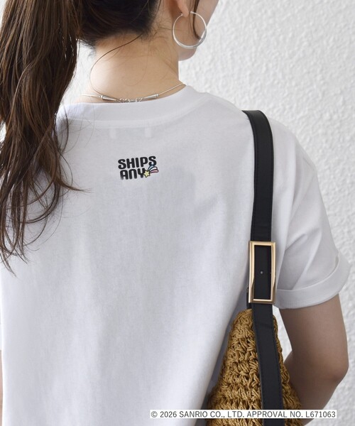 SHIPS any(シップス エニィ)の「LITTLE TWIN STARS × SHIPS any: リトルツインスターズ プリント TEE(Tシャツ/カットソー・レディース・ホワイト系1/ライトグレー/ホワイト系2・ONE SIZE)」の10枚目の写真