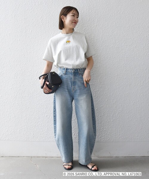 SHIPS any(シップス エニィ)の「LITTLE TWIN STARS × SHIPS any: リトルツインスターズ プリント TEE(Tシャツ/カットソー・レディース・ホワイト系1/ライトグレー/ホワイト系2・ONE SIZE)」の20枚目の写真