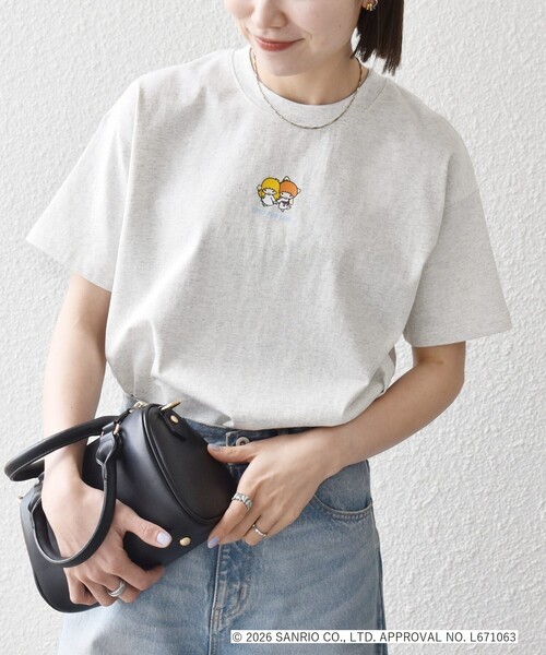 SHIPS any(シップス エニィ)の「LITTLE TWIN STARS × SHIPS any: リトルツインスターズ プリント TEE(Tシャツ/カットソー・レディース・ホワイト系1/ライトグレー/ホワイト系2・ONE SIZE)」の22枚目の写真