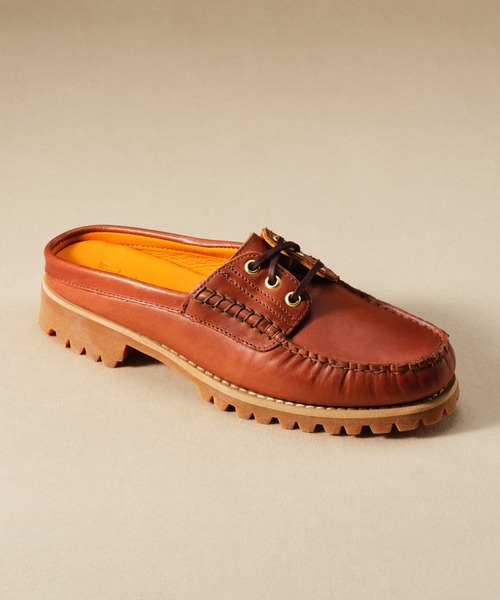 Timberland（ティンバーランド）の「3EYE VIBRAM MULE　A6ETD-EM6（サンダル・メンズ・ブラウン・10/9/8h/8/9h）」の2枚目の写真