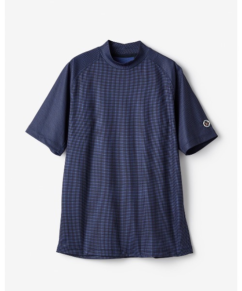 DoCLASSE( ドゥクラッセ)の「エアドッツ・ゴルフハイネック(Tシャツ/カットソー・メンズ・ネイビー・M/S)」の1枚目の写真