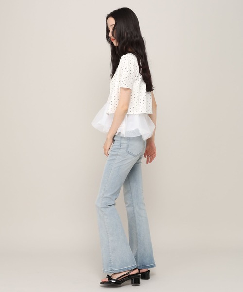 Heather（ヘザー）の「バルーンヘムドットカーディガン2P　880345（アンサンブル・レディース・ホワイト系その他/ブラック系その他・FREE）」の7枚目の写真