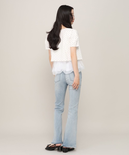Heather（ヘザー）の「バルーンヘムドットカーディガン2P　880345（アンサンブル・レディース・ホワイト系その他/ブラック系その他・FREE）」の8枚目の写真