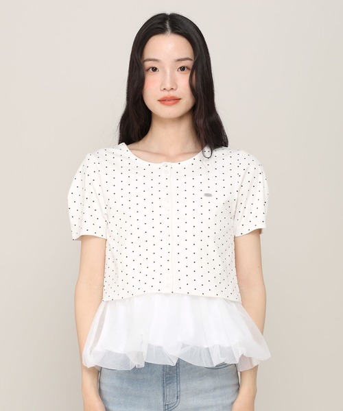 Heather（ヘザー）の「バルーンヘムドットカーディガン2P　880345（アンサンブル・レディース・ホワイト系その他/ブラック系その他・FREE）」の19枚目の写真