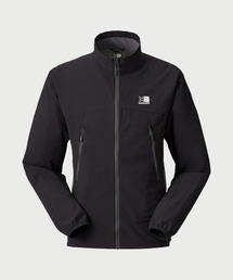 karrimor（カリマー）の「active softshell zip-up（ノーカラージャケット）」