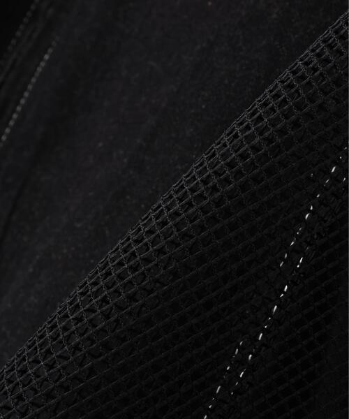 AULA AILA(アウラアイラ)の「AULA AILA/アウラアイラ/2WAY 3FABRIC JUMPER SKIRT(ジャンパースカート・レディース・ブラック/ブルー・0/1)」の9枚目の写真
