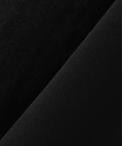 AULA AILA(アウラアイラ)の「AULA AILA/アウラアイラ/2WAY 3FABRIC JUMPER SKIRT(ジャンパースカート・レディース・ブラック/ブルー・0/1)」の10枚目の写真