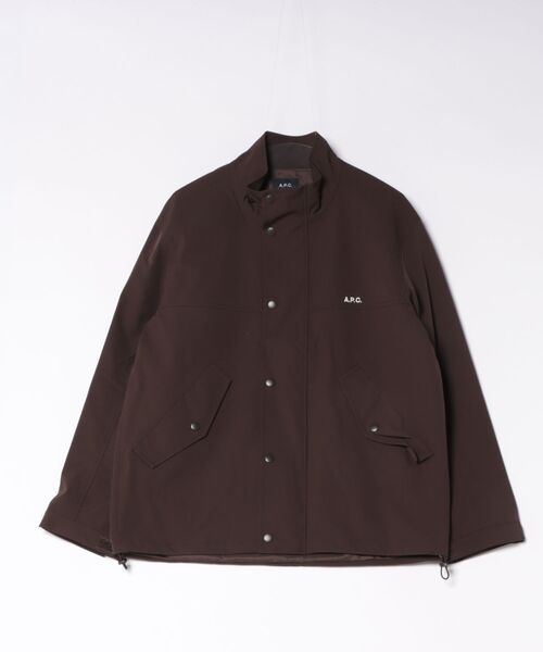 A.P.C.(アーペーセー)の「BLOUSON SUTHERLAND(ブルゾン・メンズ・ブラウン系その他/ブラック・M/S/L/XL/XS)」の2枚目の写真