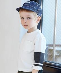 green label relaxing | 【KIDS】ソデライン プルオーバー 7L(Tシャツ/カットソー)