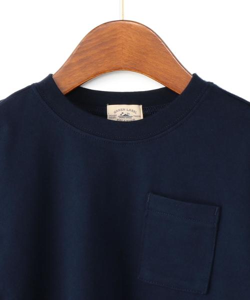 green label relaxing（グリーンレーベルリラクシング）の「【KIDS】ソデライン プルオーバー 7L◆（Tシャツ/カットソー・キッズ・オフホワイト/ネイビー・S/105/95/135/M/115/L/125）」の9枚目の写真