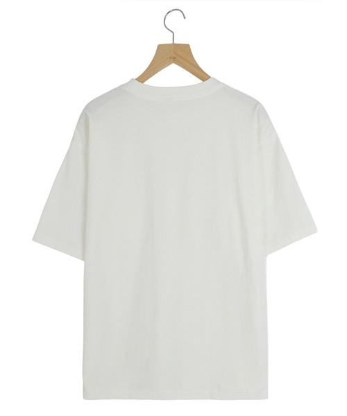 GOLD（ゴールド）の「GOLD / ゴールド：1-PACK T-SHIRT：26A-GL79661[MUS]（Tシャツ/カットソー・メンズ・オフホワイト/ブラック系その他・M/S/L/XL）」の4枚目の写真
