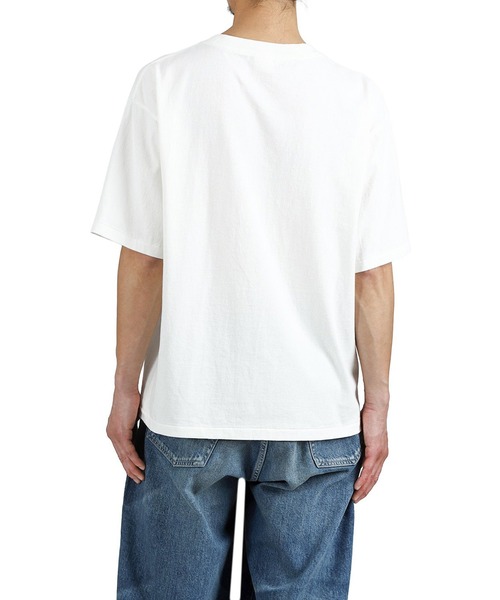 GOLD（ゴールド）の「GOLD / ゴールド：1-PACK T-SHIRT：26A-GL79661[MUS]（Tシャツ/カットソー・メンズ・オフホワイト/ブラック系その他・M/S/L/XL）」の10枚目の写真