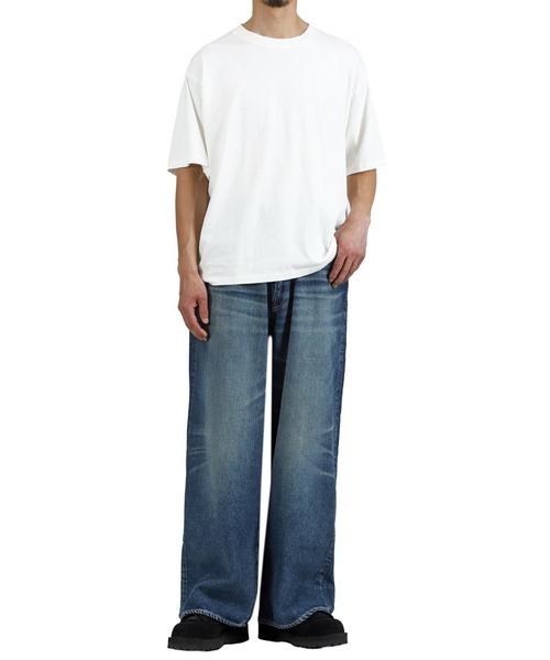 GOLD（ゴールド）の「GOLD / ゴールド：1-PACK T-SHIRT：26A-GL79661[MUS]（Tシャツ/カットソー・メンズ・オフホワイト/ブラック系その他・M/S/L/XL）」の11枚目の写真