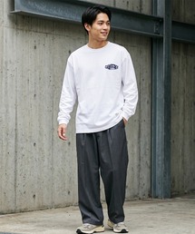 CAMPFREE（キャンプフリー）の「[キャンプフリー] CAMPFREE 長袖 Tシャツ 5.6oz ロンT ロゴプリント コットンTシャツ（Tシャツ/カットソー）」