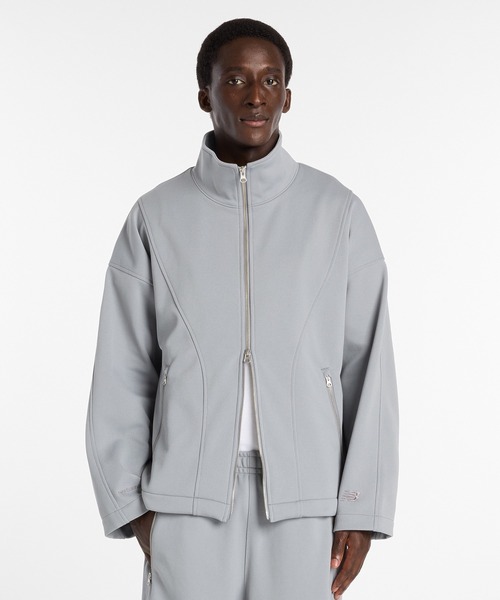 NEW BALANCE(ニューバランス)の「NEW BALANCE NB Grey vintage track jacket MJ61P8K3(ブルゾン・メンズ・グレー・M/L)」の10枚目の写真
