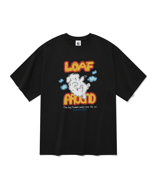 RADINEO(ラディネオ)の「アラウンド半袖Tシャツブラック(Tシャツ/カットソー・メンズ・その他・SMALL/MEDIUM/LARGE/X-LARGE)」の1枚目の写真
