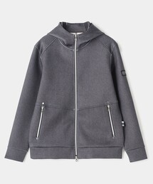 BLACK LINE ポンチジップアップフーディ[ストレッチ/ハンドウォッシャブル]