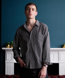 urban multi-stripe relax shirt / アーバンマルチストライプリラックスシャツ